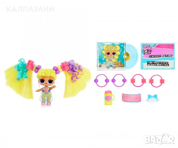 Кукла изненада за прически L.O.L Remix 566984, снимка 12 - Кукли - 35008836