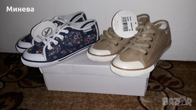 Детски оригинални кецове AIGLE, снимка 2 - Детски гуменки - 29852075