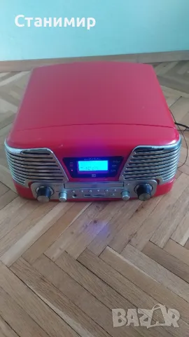 Ретро стерео система Dual NR6 - грамофон, FM радио, CD, MP3, USB, SD card