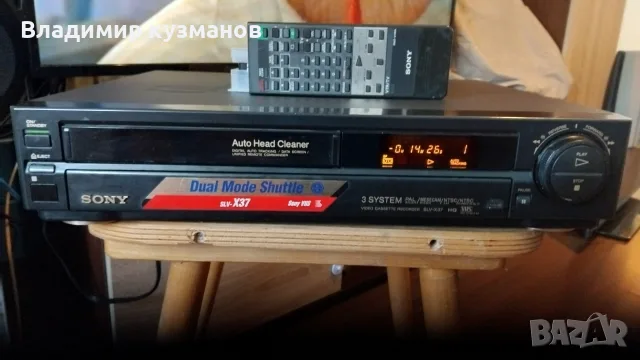 Видеорекордер Sony slv-x 37, снимка 2 - Плейъри, домашно кино, прожектори - 55833718