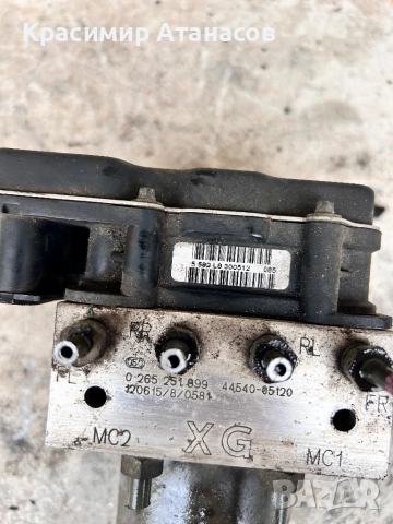 0265251999. ABS помпа за Тойота Авенсис T27.седан. Комби. 44540-05120, снимка 2 - Части - 52868034