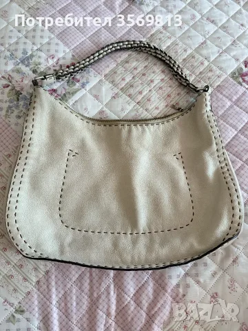 ОРИГИНАЛ FENDI ФЕНДИ УНИКАЛНА ГОЛЯМА МЕКА ЧАНТА САК 100% естествена кожа, снимка 3 - Чанти - 55722282