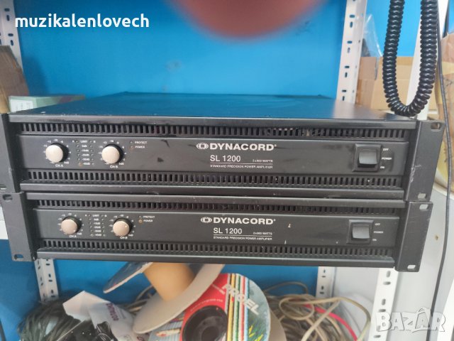 DYNACORD SL 1200 Class-AB Amplifier /УСИЛВАТЕЛ Крайно Стъпало х 2 бр./, снимка 5 - Ресийвъри, усилватели, смесителни пултове - 40152192
