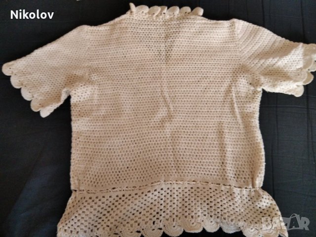 Ръчно изработена блузка, снимка 2 - Корсети, бюстиета, топове - 30275917