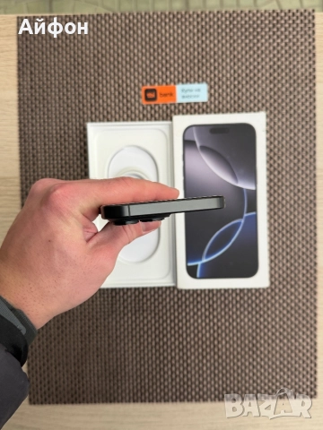 НОВ! 512Gb*ЛИЗИНГ* iPhone 16 Pro Max Black Titanium / Гаранция, снимка 8 - Apple iPhone - 52682564