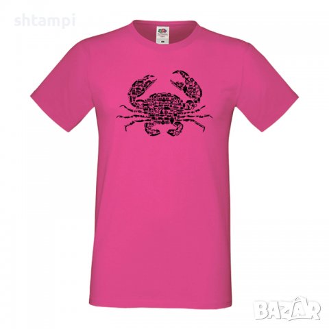 Мъжка тениска Crab,Животно Рак,Изненада,Подарък,Празник , снимка 2 - Тениски - 36813337
