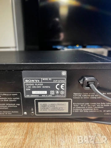Sony DVP-S725D, снимка 9 - Аудиосистеми - 54364494
