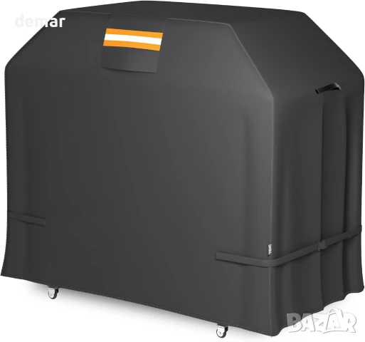 EVRBUL Калъф за барбекю, водоустойчив, здрав, устойчив на UV лъчи, 420D