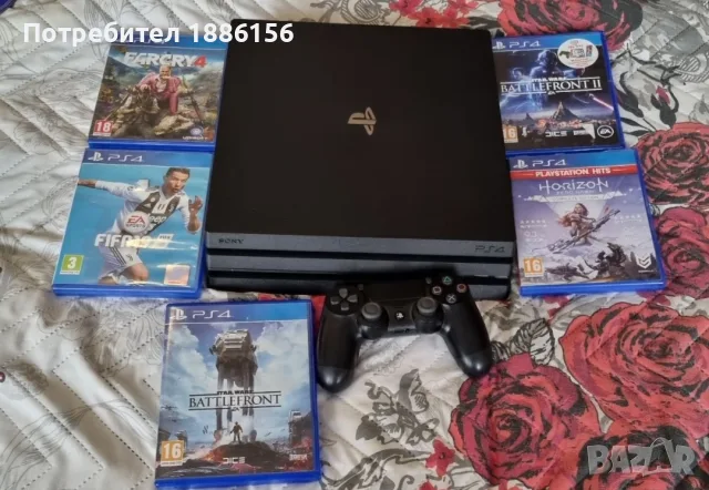 Playstation 4 pro перфектно състояние, снимка 2 - PlayStation конзоли - 56124727