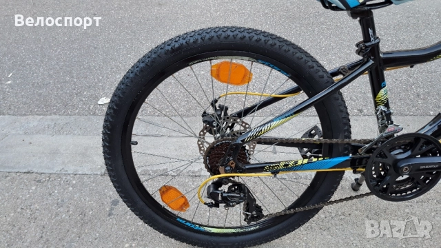 ROCK MACHINE 24" Алуминиев велосипед , снимка 4 - Велосипеди - 51636438