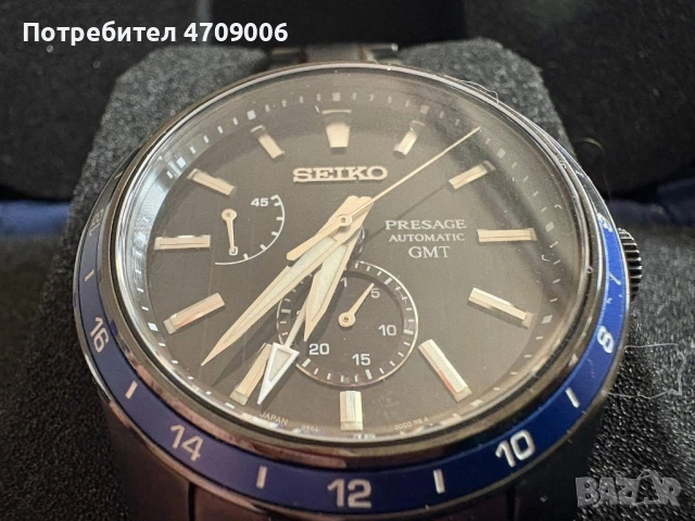 Seiko Presage Sharp Edges Limited Edition Black – SPB271J1., снимка 2 - Мъжки - 53098254