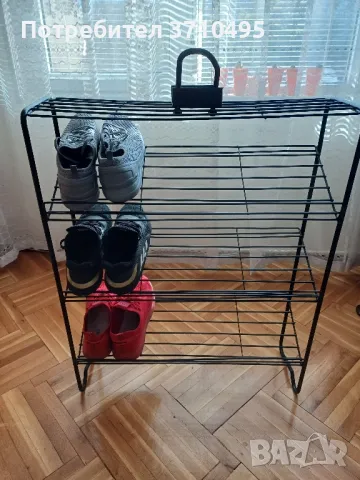 Продавам  метална стойка за обувки, снимка 6 - Други стоки за дома - 47729837