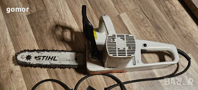 Електрическа резачка STIHL E 14 Q Quickstop – оригинална, Германия“, снимка 4 - Моторни триони/резачки - 55773710