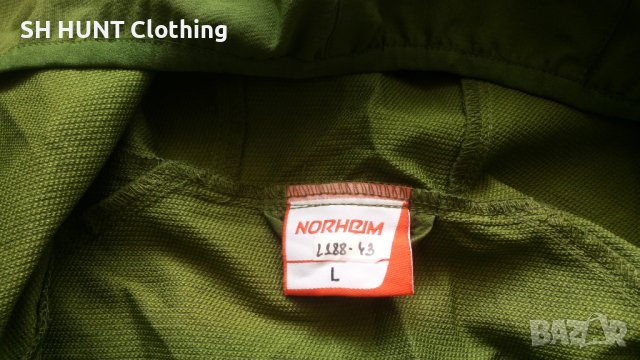 NORHEIM Stretch Sweatshirt размер M за лов риболов и туризъм еластичен суичър - 337, снимка 11 - Суичъри - 42408960