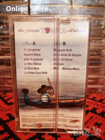Фамилия Тоника - по Италиански, снимка 2 - Аудио касети - 34223951