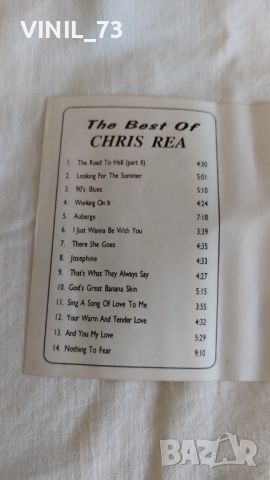 The Very Best Of Chris Rea, снимка 3 - Аудио касети - 44776728