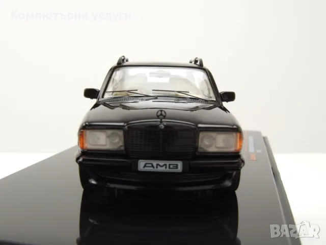 Mercedes-Benz 500 TE V8 AMG S123 Kombi 1979 - мащаб 1:43 на IXO моделът е нов в PVC дисплей-кейс, снимка 4 - Колекции - 56080655