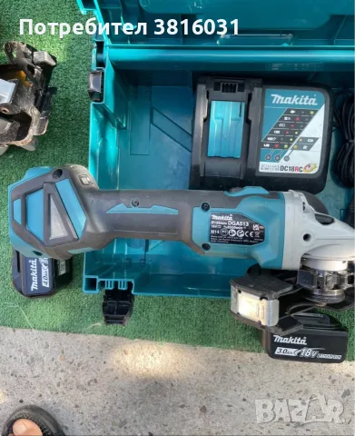 Ъглошлайф Makita DGA513 , снимка 5 - Ъглошлайфи - 56116885