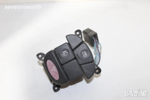 Бутон аварийни подгрев Ланчия Ипсилон Lancia Y, снимка 3 - Части - 50659571