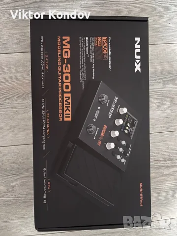 NUX MG-300 MKII – мултиефект за китара, снимка 4 - Китари - 55754856