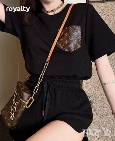 Louis Vuitton дамски комплект Два цвята 