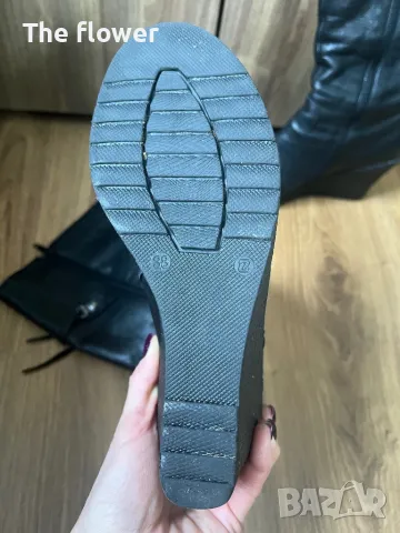 Дамски ботуши - ЕСТЕСТВЕНА КОЖА, снимка 4 - Дамски ботуши - 48205645