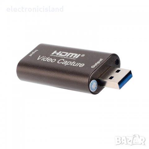 Видео Кепчър карта USB 3.0 флашка 4K аудио видео HDMI USB capture card, снимка 13 - USB Flash памети - 31889073
