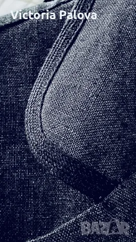 Прекрасно дизайнерско  яке-сако от груб лен LUI E LEY, снимка 12 - Сака - 47656238