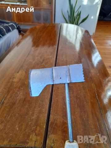 Старо чукче за месо,чук,сатър #16, снимка 2 - Антикварни и старинни предмети - 35571222