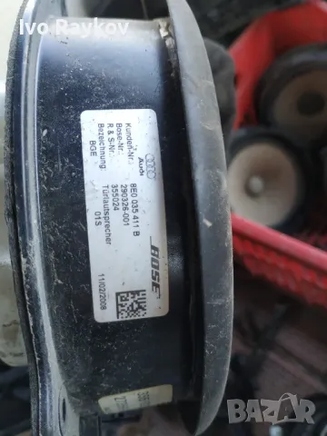 Говорители за Ауди 02-08 AUDI A4 S4 B6 B7 - 8E0 035 411 B , снимка 6 - Части - 48181234