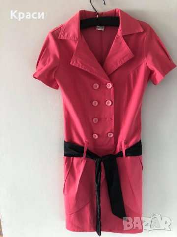 Страхотна розова рокла, отговаря на М р-р, снимка 5 - Рокли - 29309826