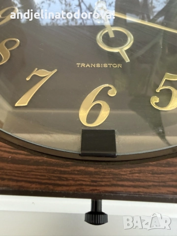 Стенен часовник Seiko transistor , снимка 3 - Стенни часовници - 56328912