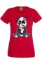 Дамска Тениска Panda Bear Zombi Gamer STAGE 2,Изненада,Повод,Подарък,Празник, снимка 9