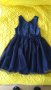 Официална рокля с тюл и блестящ ефект 98 - 104 см, носена само по един повод, снимка 1 - Детски рокли и поли - 30652028
