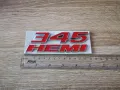 345 HEMI червена емблема, снимка 2