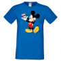 Мъжка тениска Mickey Mouse Volvo Подарък,Изненада,Рожден ден, снимка 2