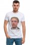 Нова мъжка тениска с дигитален печат на Революционера Васил Левски, България, снимка 5