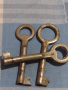 Три стари редки ключа от соца за мебел за КОЛЕКЦИЯ ДЕКОРАЦИЯ БИТОВ КЪТ 41016, снимка 2