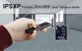 Акумулаторен компактен лазерен далекомер IPSXP,защита IP54/LCD дисплей/30 м/изчислява обем/площ, снимка 7