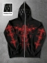 Нов Суитчър худи пънк Street яке горнище с Качулка и Цип, Есен/Зима L/XL, снимка 4