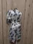 XL Сатенен халат с къс ръкав , снимка 3