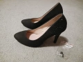 Нови черни токчета 39 номер, снимка 4