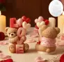 3D мече гушнало надпис LOVE силиконов молд форма свещи гипс сапун смола фондан декорация торта , снимка 1