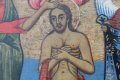 Стара Българска икона 19в Воскресение Христово, снимка 4