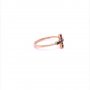 Златен дамски пръстен 1,39гр. размер:53 14кр. проба:585 модел:10077-5, снимка 3