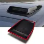 Универсален въздуховод за преден капак на автомобил - черен, снимка 2
