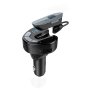 V8 BT/FM Wireless трансмитер с hands-free слушалка, USB + USB Type C, снимка 2