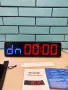 Gym Timer 15" Голям LED Цифров Стенен Часовник, Интервален Таймер със Стопер, Отброяване, Регулируем, снимка 5