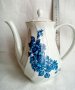 💙 Винтидж чайник сини цветя , снимка 2