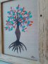 "Дървото на живота",акрил върху дърво, снимка 7